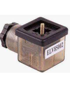 Куплунг (щекер) за бобина за магнет вентил с LED 230V