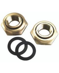 Месингови холендри 1.1/4"F x 3/4" M (1/2" F) Комплект 2 броя