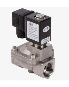 Магнет вентил нормално затворен неръждаема стомана ELV30 3/4" 24V DC (0.5-13 bar)