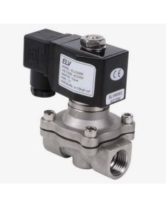 Магнет вентил нормално затворен неръждаема стомана ELV25 1/2" 230V (0-10 bar) 