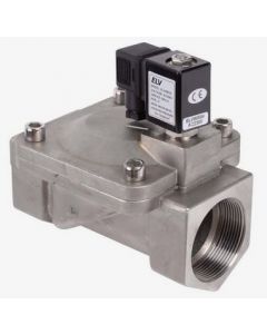 Магнет вентил нормално затворен неръждаема стомана ELV30 1.1/4" 24V DC (0.5-13 bar)