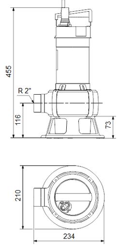 Unilift AP50B.50.15.3.V razmeri