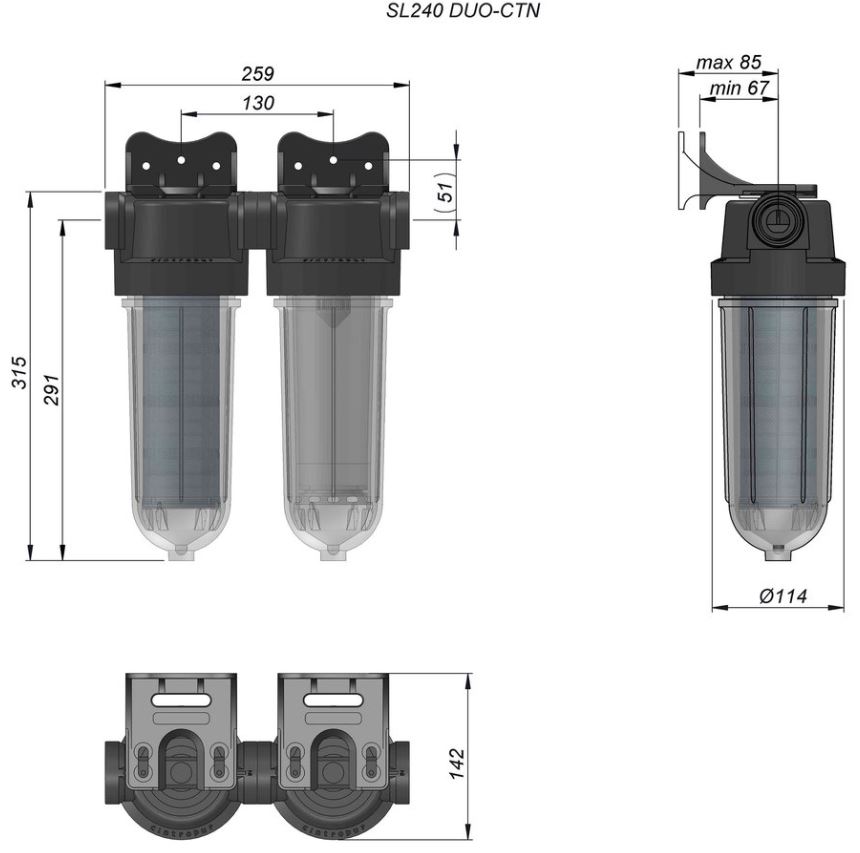 SL240 DUO-CTN-1